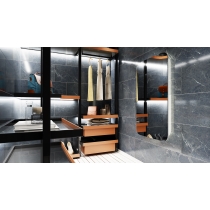 TERRAMOR - 12X24, NERO, HONED